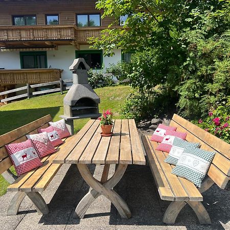 Ferienwohnung Steinbock Terrasse, Gartensauna, Garten, Grillplatz Stumm Exteriér fotografie